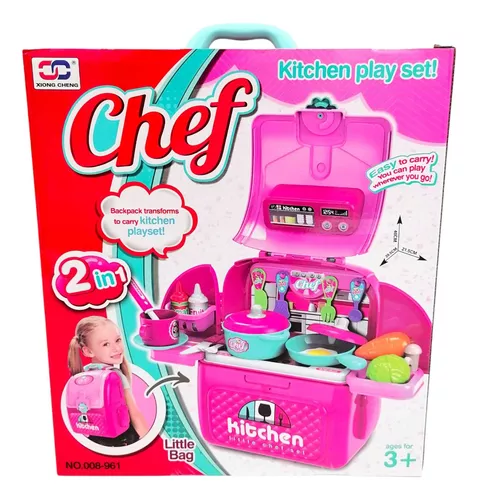 Miniatura 3 de Juego Cocina Maleta infantil